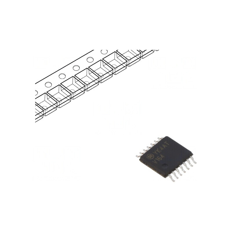 IC digital cu 8 canale SMD TSSOP14 VHC, 2÷5,5VDC, -40÷85°C | Electronic-mag.ro | Componente Electronice