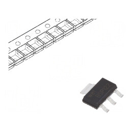 Tranzistor N-MOSFET unipolar 200V 0,55A 1,5W SC73 SOT223 - Componente electronice de înaltă performanță | Electronic-mag.ro | Componente Electronice