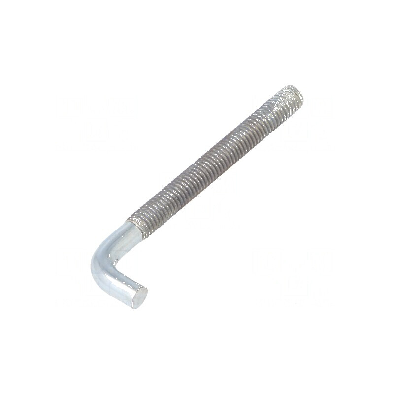Cârlig drept din oțel zincat, lungime totală 70mm, filet 54mm | Electronic-mag.ro | Componente Electronice Cârlig drept din oțel zincat, lungime totală 70mm, filet 54mm | Electronic-mag.ro | Componente Electronice