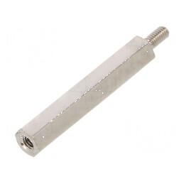 Piuliță distanțieră filetată M2,5 30mm hexagonală | Electronic-mag.ro | Componente Electronice