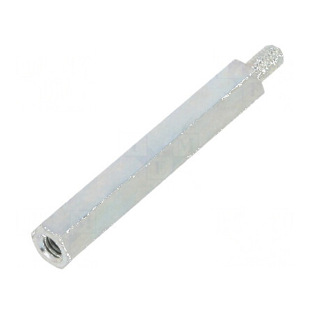 Piuliță distanțieră filetată M4, 45mm - Filet interior și exterior M4 | Electronic-mag.ro | Componente Electronice