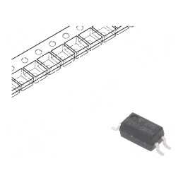 Optocuplor SMD 3,75kV 80V 50mA SO4 - Componentă electronică pentru izolație și control | Electronic-mag.ro | Componente Electronice