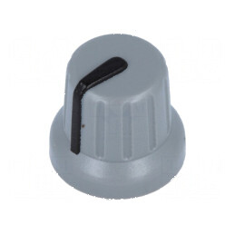 Buton rotativ miniaturale cu indicator ABS Ø6mm Ø16x14mm - accesorii electronice | Electronic-mag.ro | Componente Electronice