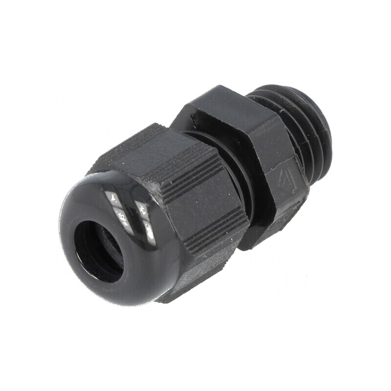 Garnitură de etanșare M12 1,5 IP68 din poliamidă neagră pentru protecție împotriva apei | Electronic-mag.ro | Componente Electronice Garnitură de etanșare M12 1,5 IP68 din poliamidă neagră pentru protecție împotriva apei | Electronic-mag.ro | Componente Electronice