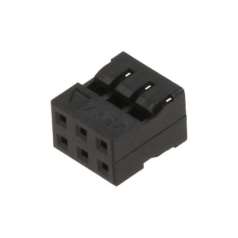 Conector cablu-cablu/PCB mufă mamă 6 pini Milli-Grid, pas 2mm | Electronic-mag.ro | Componente Electronice