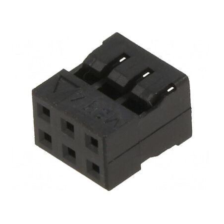 Conector cablu-cablu/PCB mufă mamă 6 pini Milli-Grid, pas 2mm | Electronic-mag.ro | Componente Electronice