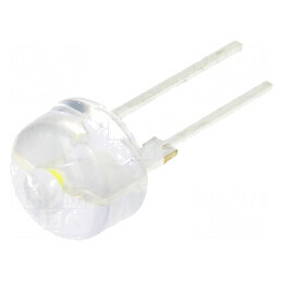 LED 10mm alb rece 90000mcd 17° convex - iluminare eficientă | Electronic-mag.ro | Componente Electronice
