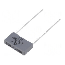 Condensator polipropilenă R76 100pF THT 18x4x10mm ±5% | Electronic-mag.ro | Componente Electronice