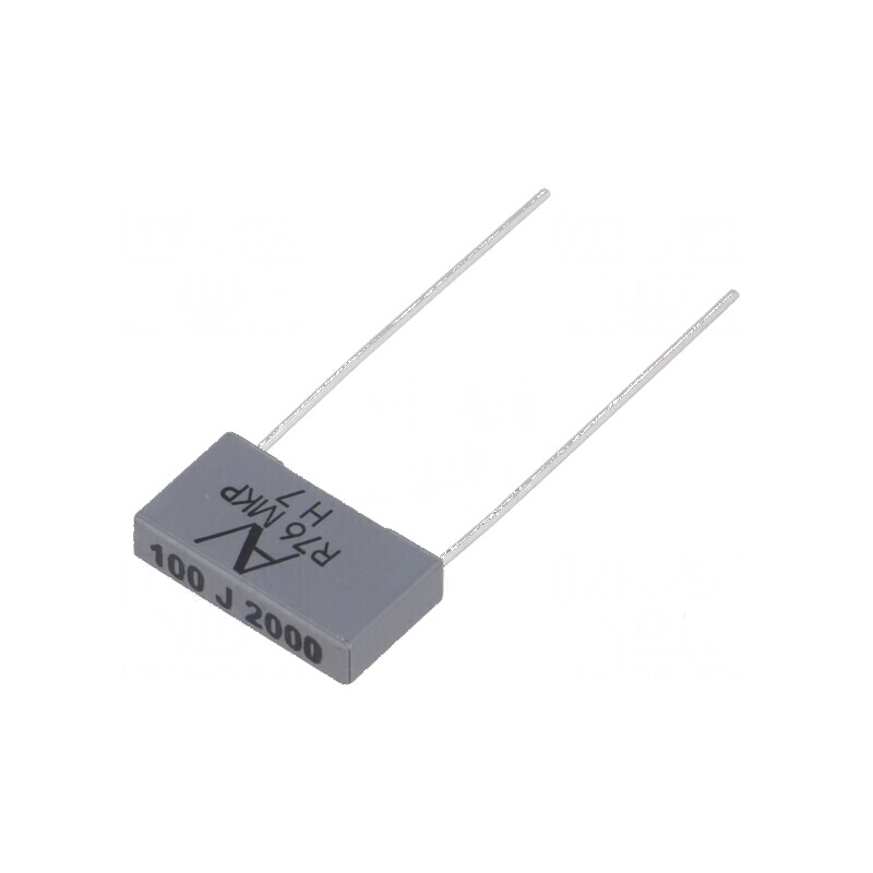 Condensator polipropilenă R76 100pF THT 18x4x10mm ±5% | Electronic-mag.ro | Componente Electronice Condensator polipropilenă R76 100pF THT 18x4x10mm ±5% | Electronic-mag.ro | Componente Electronice