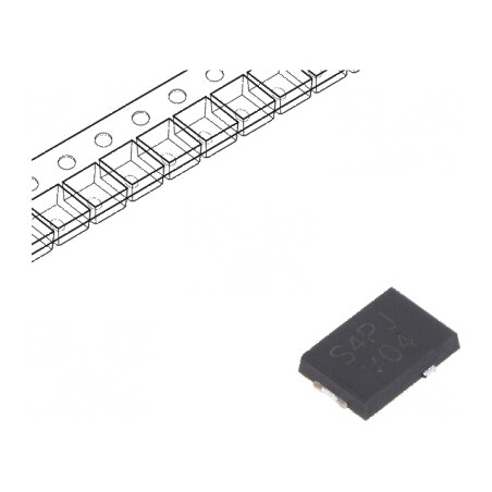 Diodă redresoare SMD 600V 4A SMPC cu Ufmax 0,86V și Ifsm 100A | Electronic-mag.ro | Componente Electronice