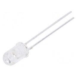 Emițător IR 5mm T-1 3/4 850nm Transparent 50mW 22° THT 100mA pentru Proiecte Electronice | Electronic-mag.ro | Componente Electronice