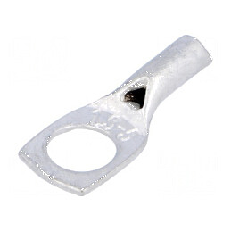 Vârf inelar tubular M5, 1,5mm², cablu cositorit, crimpat | Electronic-mag.ro | Componente Electronice