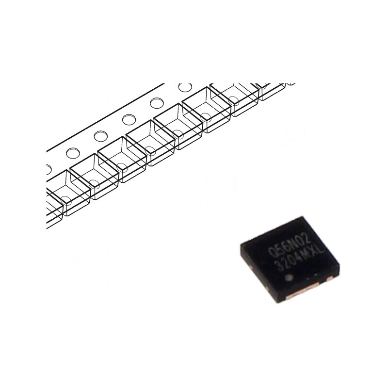 Tranzistor N-MOSFET unipolar DFN3030-8 drenă comună ESD x2 | Electronic-mag.ro | Componente Electronice Tranzistor N-MOSFET unipolar DFN3030-8 drenă comună ESD x2 | Electronic-mag.ro | Componente Electronice