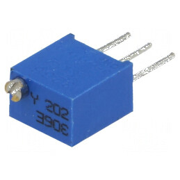 Potenţiometru de montare multitură 2kΩ 250mW ±10% liniar | Electronic-mag.ro | Componente Electronice