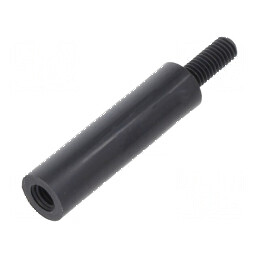 Piuliță distanțieră filetată cilindrică din poliamidă M3, 22mm | Electronic-mag.ro | Componente Electronice