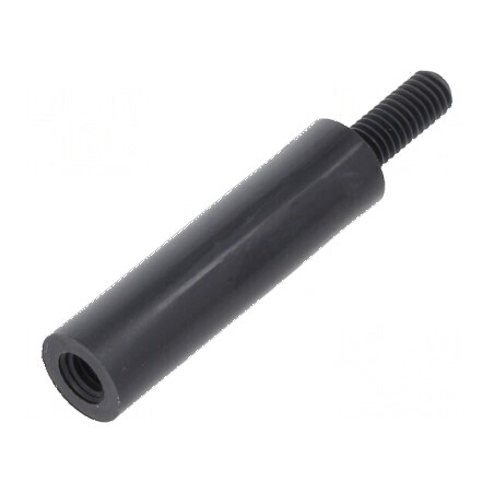 Piuliță distanțieră filetată cilindrică din poliamidă M3, 22mm | Electronic-mag.ro | Componente Electronice