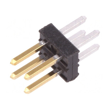 Conector cablu-placă soclu tată PIN 4 Minitek Pas 2mm 2A | Electronic-mag.ro | Componente Electronice
