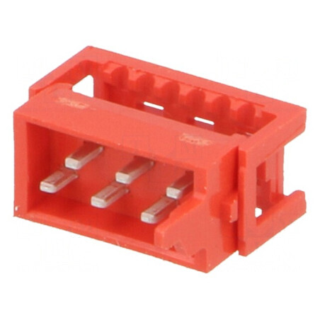 Mufă tată Micro-MaTch PIN 6 IDC pentru cablu-bandă 2x3 | Electronic-mag.ro | Componente Electronice