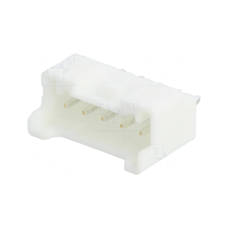 Conector cablu-placă soclu tată PIN 5 PA Pas 2mm THT 3A pentru conexiuni electrice | Electronic-mag.ro | Componente Electronice