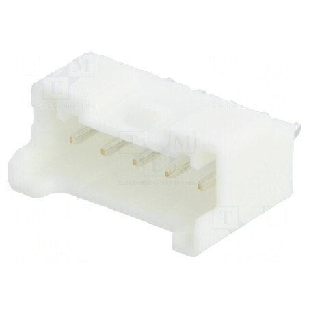 Conector cablu-placă soclu tată PIN 5 PA Pas 2mm THT 3A pentru conexiuni electrice | Electronic-mag.ro | Componente Electronice