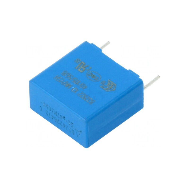 Condensator polipropilenă X2 470nF 18x17,5x9mm THT ±20% | Electronic-mag.ro | Componente Electronice Condensator polipropilenă X2 470nF 18x17,5x9mm THT ±20% | Electronic-mag.ro | Componente Electronice