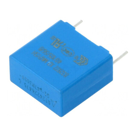 Condensator polipropilenă X2 470nF 18x17,5x9mm THT ±20% | Electronic-mag.ro | Componente Electronice