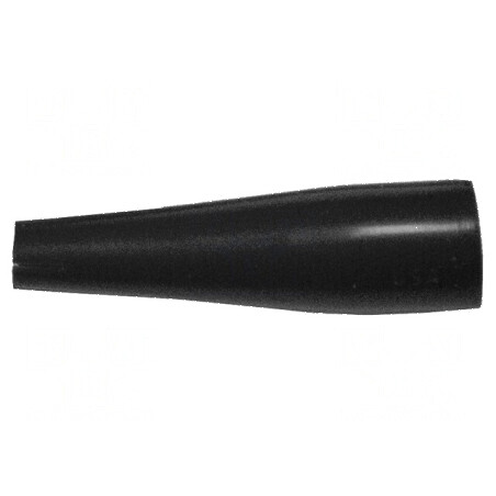 Izolator PVC 3kV negru 30mm pentru cabluri electrice | Electronic-mag.ro | Componente Electronice