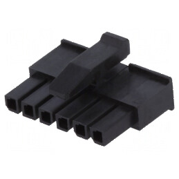 Conector cablu-cablu mufă mamă Micro MATE-N-LOK 3mm 6 pini | Electronic-mag.ro | Componente Electronice