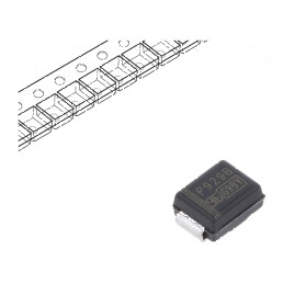 Diodă Zener 3W 15V 100mA SMD - rolă, bandă SMB, o singură diodă | Electronic-mag.ro | Componente Electronice