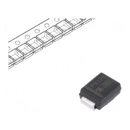 Diodă Zener 3W 33V 45mA SMD SMB - Rola cu o singură diodă | Electronic-mag.ro | Componente Electronice