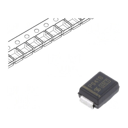 Diodă Zener SMD 3W 47V 32mA SMB - Rola cu o singură diodă | Electronic-mag.ro | Componente Electronice