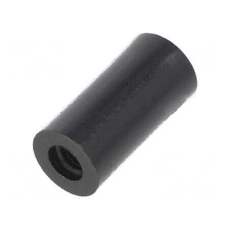 Manşon distanţier cilindric din poliamidă M4, Lungime 16mm, Diametru exterior 8mm | Electronic-mag.ro | Componente Electronice