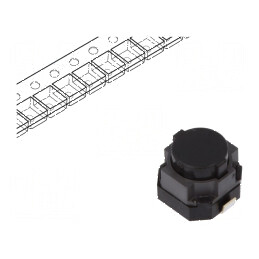 Microîntrerupător TACT SPST 0,05A/12VDC SMT Poz: 2 fără 1,6N | Electronic-mag.ro | Componente Electronice