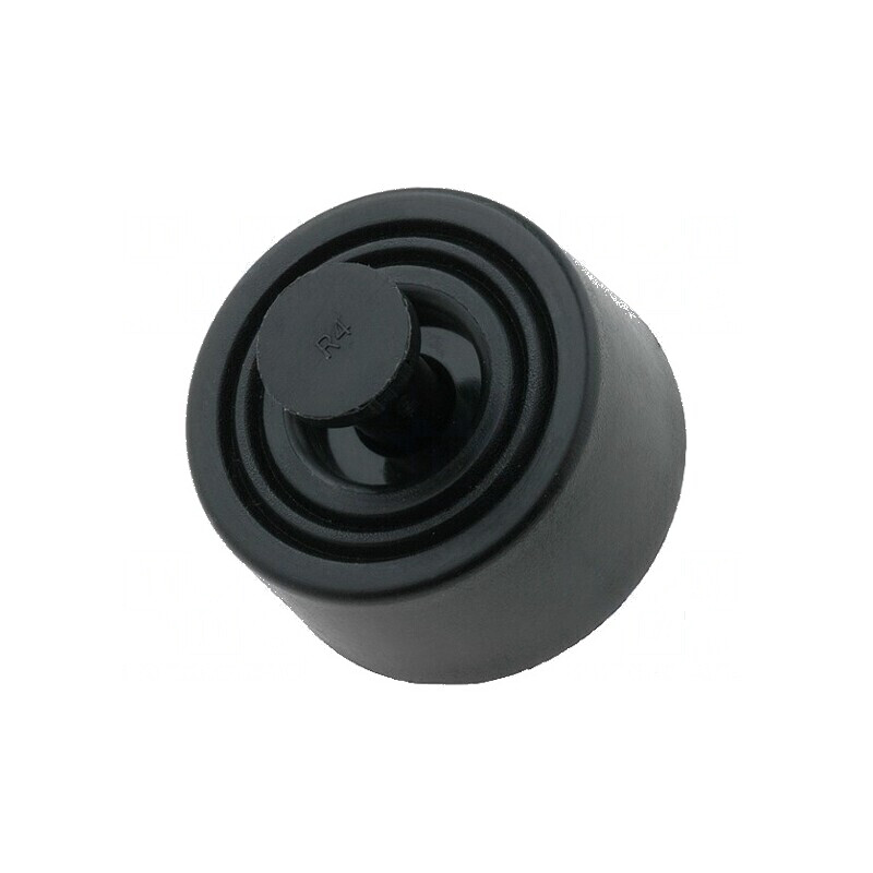 Picioruş negru din polietilenă pentru montare rapidă A: 10,2mm | Electronic-mag.ro | Componente Electronice Picioruş negru din polietilenă pentru montare rapidă A: 10,2mm | Electronic-mag.ro | Componente Electronice