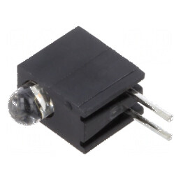 LED 3mm Verde cu Lentilă Transparentă - 20mA | Electronic-mag.ro | Componente Electronice