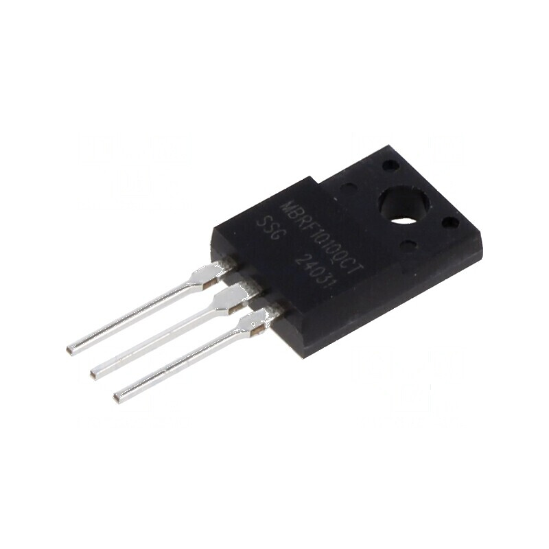 Diodă Schottky THT 100V 10A ITO220AB, Ufmax 850mV - Redresor eficient pentru aplicații electrice | Electronic-mag.ro | Componente Electronice Diodă Schottky THT 100V 10A ITO220AB, Ufmax 850mV - Redresor eficient pentru aplicații electrice | Electronic-mag.ro | Componente Electronice