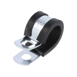Clipsuri Øbuclă din oţel, dimensiuni 14,3÷15,9mm, lăţime 13mm, orificiu montare 6,5mm | Electronic-mag.ro | Componente Electronice