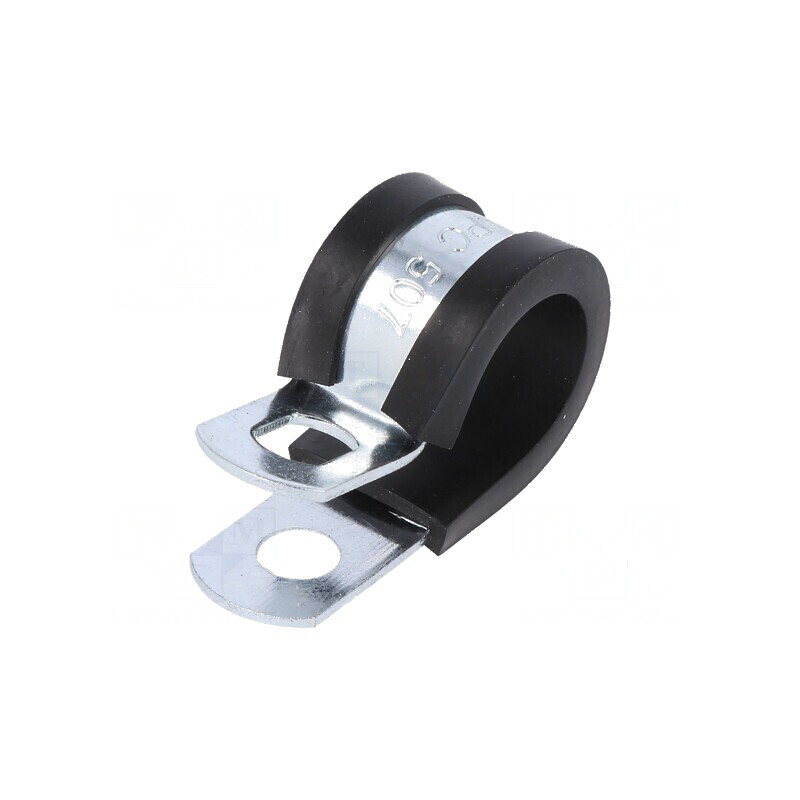 Clipsuri Øbuclă din oţel, dimensiuni 14,3÷15,9mm, lăţime 13mm, orificiu montare 6,5mm | Electronic-mag.ro | Componente Electronice Clipsuri Øbuclă din oţel, dimensiuni 14,3÷15,9mm, lăţime 13mm, orificiu montare 6,5mm | Electronic-mag.ro | Componente Electronice