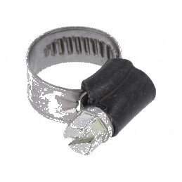 Colier din oțel ST cu șurub de strângere, dimensiune W: 9mm, pentru crimpare 8÷14mm | Electronic-mag.ro | Componente Electronice
