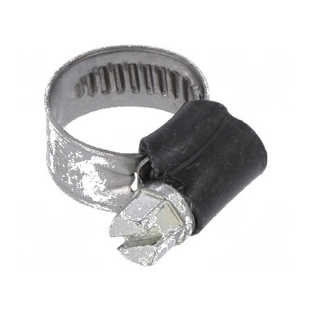 Colier din oțel ST cu șurub de strângere, dimensiune W: 9mm, pentru crimpare 8÷14mm | Electronic-mag.ro | Componente Electronice