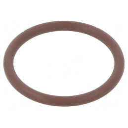 Garnitură O-ring FPM 2,5mm grosime, Ø24mm, maro, rezistentă la temperaturi între -20 și 200°C | Electronic-mag.ro | Componente Electronice