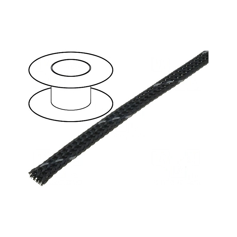 Împletitură poliester 100m Øtresă 3÷7nom.4mm - Ambalaj de calitate pentru diverse utilizări | Electronic-mag.ro | Componente Electronice