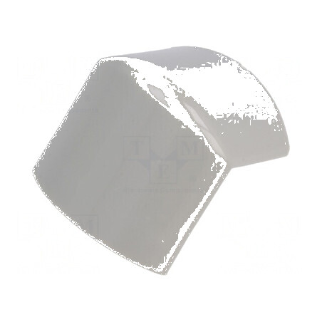 Colțar exterior gri din ABS UL94HB pentru protecție și estetică | Electronic-mag.ro | Componente Electronice