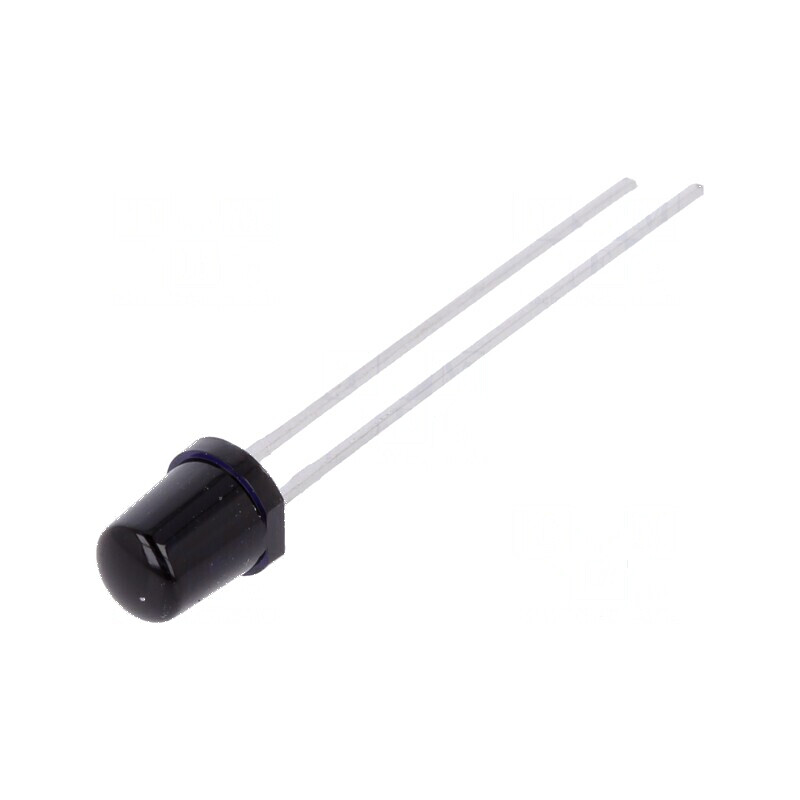 Emiţător IR 5mm 860nm 55mW 30° THT 100mA 1,5-2,4V - Negru | Electronic-mag.ro | Componente Electronice Emiţător IR 5mm 860nm 55mW 30° THT 100mA 1,5-2,4V - Negru | Electronic-mag.ro | Componente Electronice