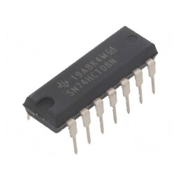 Circuit integrat digital CMOS TTL DIP14 4 canale 2 intrări 4,5-5,5VDC | Electronic-mag.ro | Componente Electronice