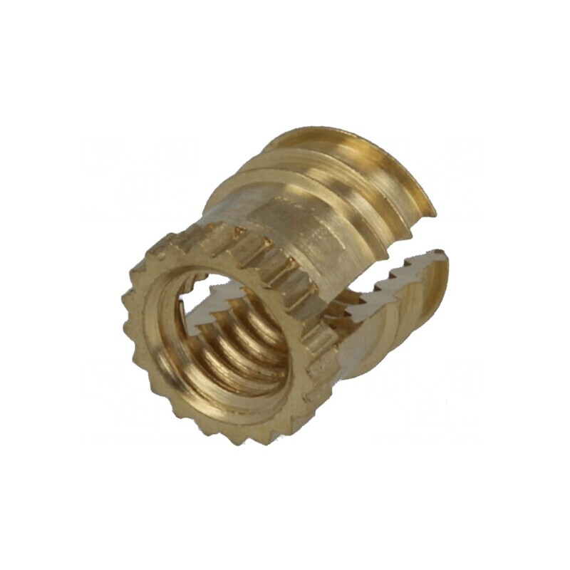 Adaos filetat din alamă M3 BN 1046 - Lungime 4,72mm, fără înveliş | Electronic-mag.ro | Componente Electronice Adaos filetat din alamă M3 BN 1046 - Lungime 4,72mm, fără înveliş | Electronic-mag.ro | Componente Electronice
