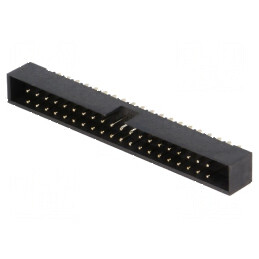 Conector IDC soclu tată 40 PIN THT gold flash 2mm drept | Electronic-mag.ro | Componente Electronice