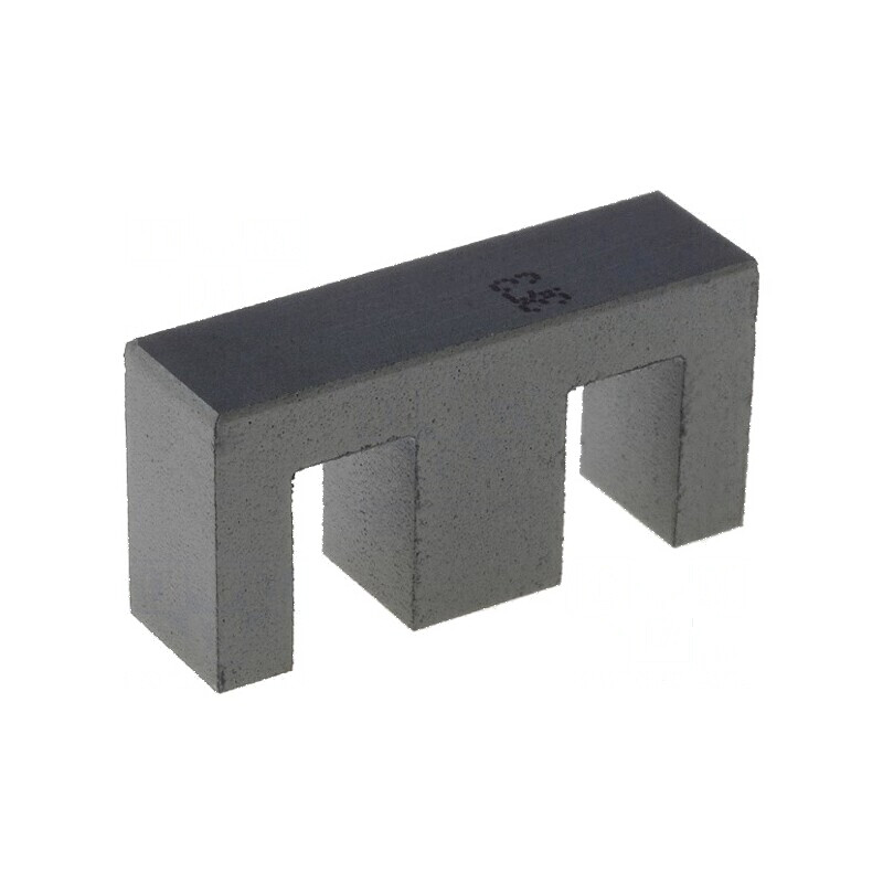 Miez ferită E 3F3 1350nH 1490mm3 32mm2 cu dimensiuni A: 20mm, B: 14,1mm, E: 7mm | Electronic-mag.ro | Componente Electronice