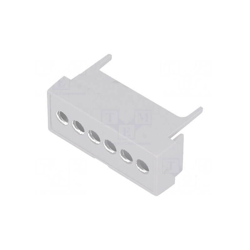 Capac borne gri pentru conexiuni electrice - Număr orificiu: 6, dimensiune 5,08 mm | Electronic-mag.ro | Componente Electronice Capac borne gri pentru conexiuni electrice - Număr orificiu: 6, dimensiune 5,08 mm | Electronic-mag.ro | Componente Electronice