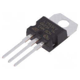 Stabilizator de tensiune liniar nereglabil -15V 1A THT pentru circuite electronice | Electronic-mag.ro | Componente Electronice